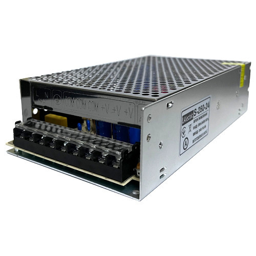 Блок живлення UAlectric S-250-24 24В 10.4А 250Вт імпульсний у перфорованому корпусі для LED, замків, відеоспостереження Київ - фото 2