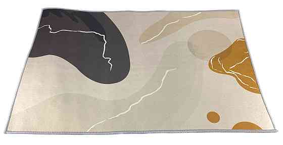 Килимок для ванної кімнати та душу з діатоміту Bathlux 50х80 см з прогумованою основою поглинаючий Кам'янець-Подільський