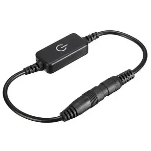 LED-димер mini одноканальний білий 6A DC12-24V — Ручне регулювання Полтава - изображение 1
