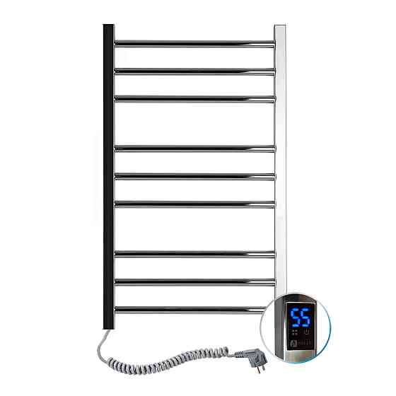Полотенцесушитель электрический NAVIN Классик Квадро 500х800 Sensor с таймером, левый 10-016153-5080 Киев