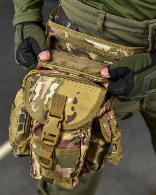 Сумка на бедро на ногу мультикам прочная вместительная набедренная Одесса - изображение 6