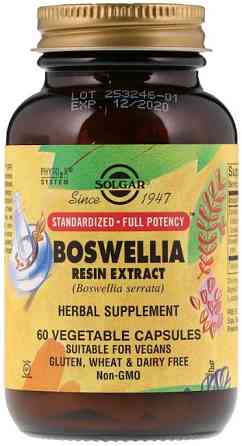 Босвелія Solgar Boswellia Resin 60 вегетаріанських капсул Київ