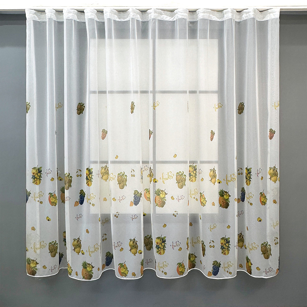 Кухонная арка VR-Textil № 1756т шифон разноцветный 300х170 см (53-0054) Киев - изображение 1