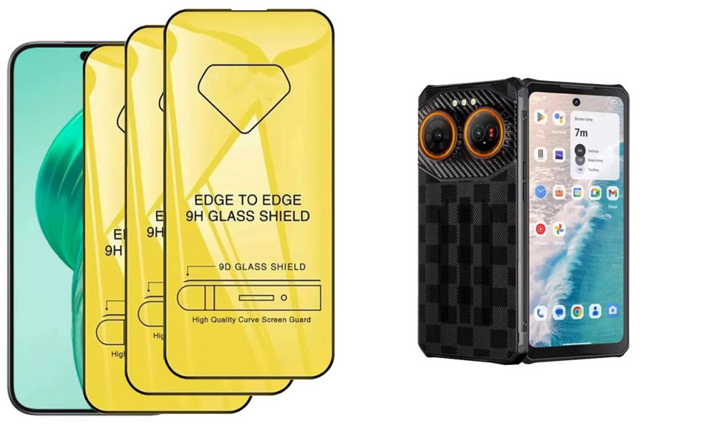 Захисне скло DefenzoGlass для Oukitel IIIF150 Air3 – подвійна міцність Київ - фото 3