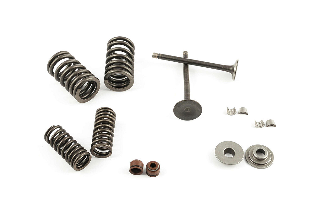 Клапани (пара, у зборі) 4T CB125 (L-76 mm) Киев - изображение 1