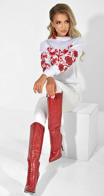 Свитер с вышивкой Киев - изображение 2