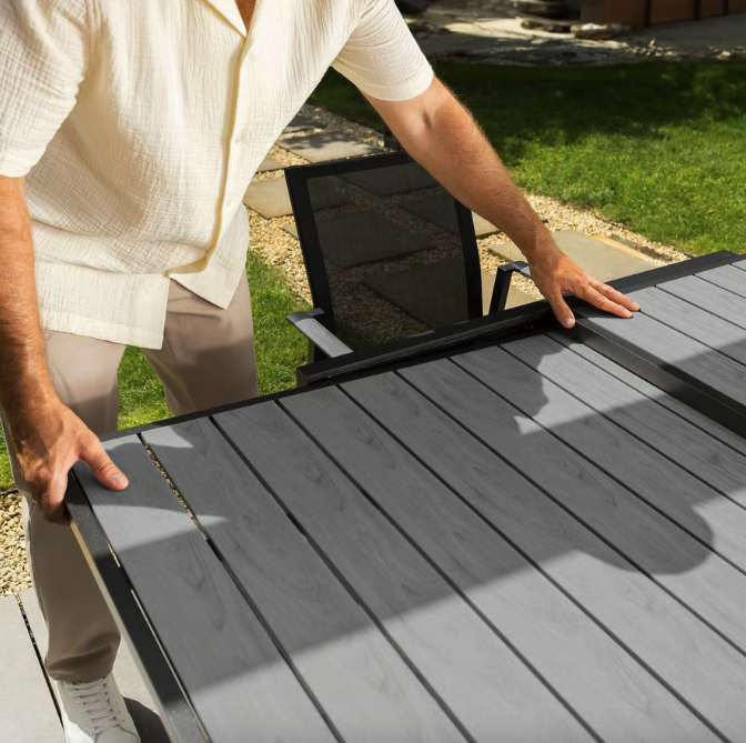 Стіл Di Volio Comlo розсувний сірий Киев - изображение 3