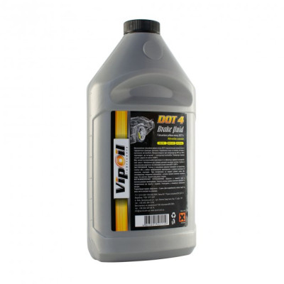 Гальмівна рідина VIPOIL DOT4 780 г (701356) Вінниця - фото 1