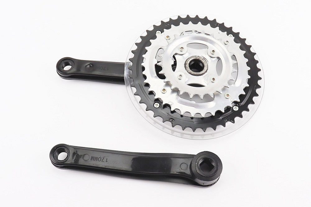 Шатуни "квадрат" 170мм, 42.34.24T MTB, чорні MAP-501 (можливі подряпини) Киев - изображение 2