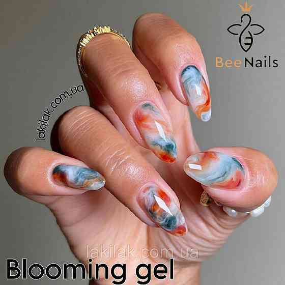 База для розтікання Bee Nails Blooming gel (для дизайну по мокрому) 15мл Херсон
