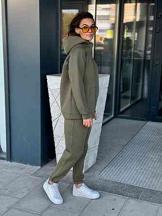 Костюм женский теплый на флисе Хаки 50/52 Харьков