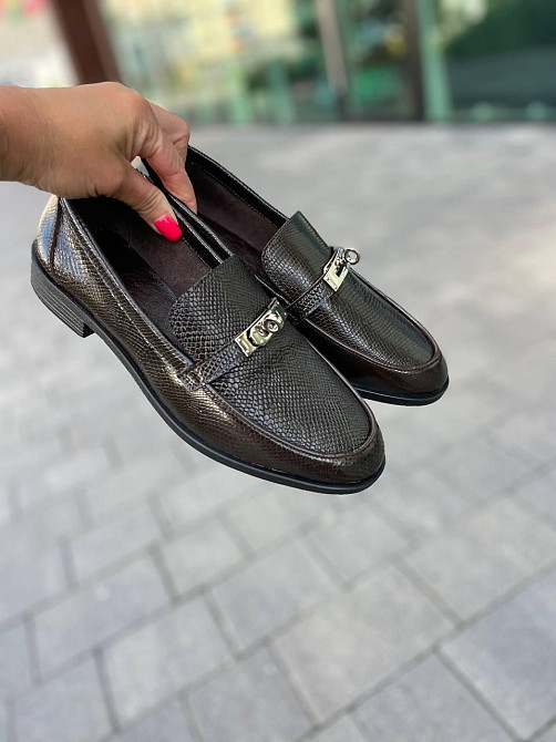 VIFEST Туфлі жіночі VIFEST 255 коричневі (весна-осінь, шкіра (анаконда) натуральна) (5912) Коломия - фото 10