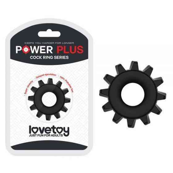 М'яке й еластичне ерекційне кільце без вібрації POWER PLUS Cockringm Sex Aura Київ