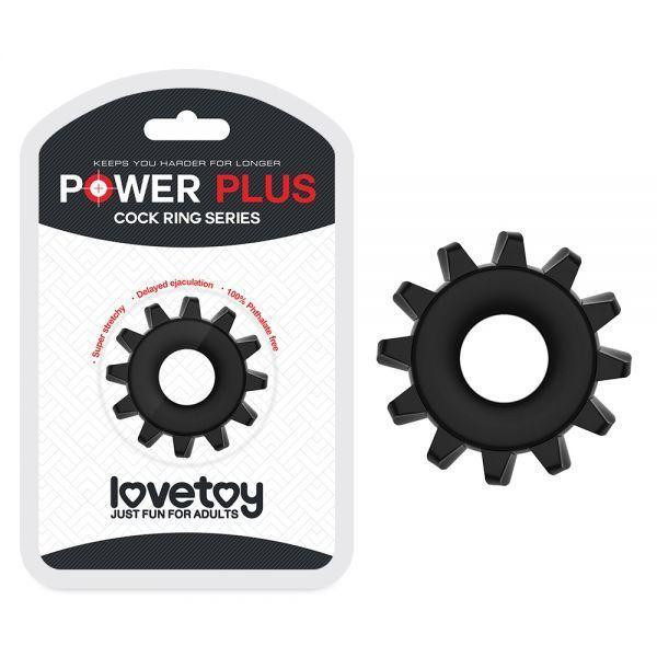 М'яке й еластичне ерекційне кільце без вібрації POWER PLUS Cockringm Sex Aura Київ - фото 1