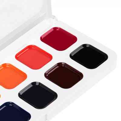 Акварельные краски Yes Orange Line 12 кольорів б/п (110299) Винница