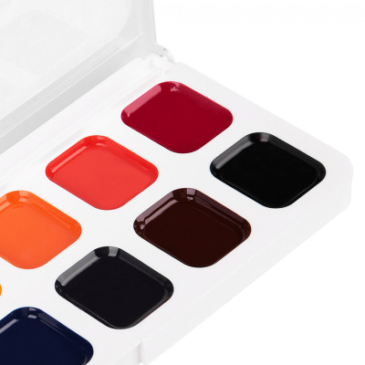 Акварельные краски Yes Orange Line 12 кольорів б/п (110299) Винница - изображение 4