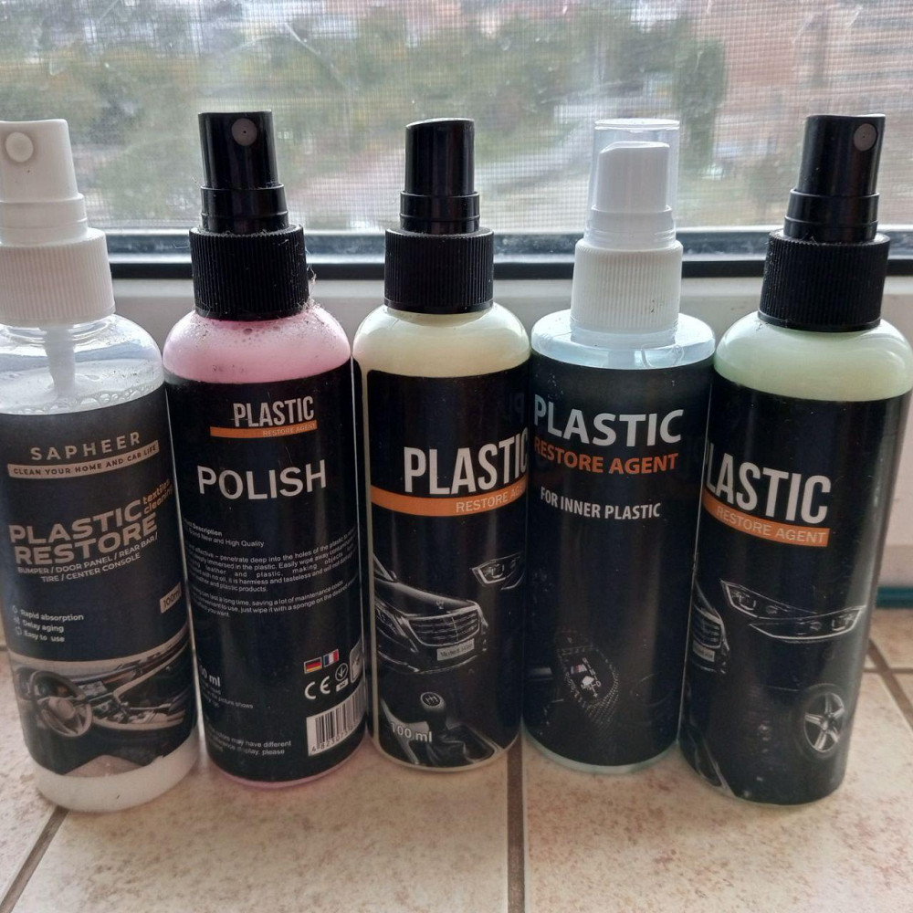 Реставрация пластика. Полировка Plastic restore agent восстановление пластикового покрытия (100мл) Полтава - изображение 1