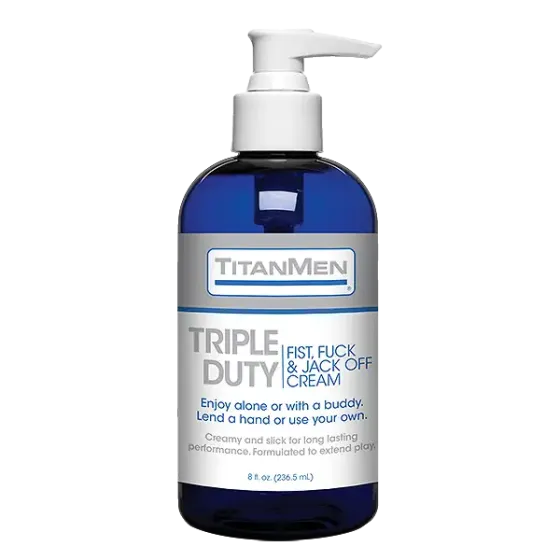 Густа змазка для фістингу Doc Johnson TitanMen - Triple Duty (236 мл) Львів