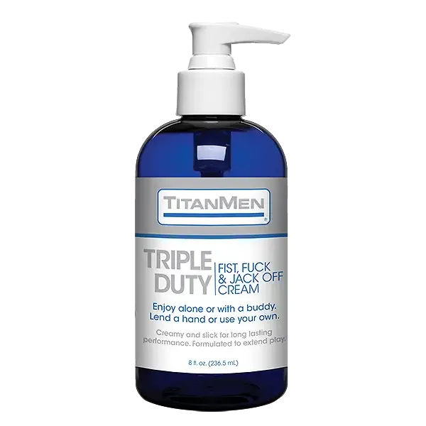 Густа змазка для фістингу Doc Johnson TitanMen - Triple Duty (236 мл) Львів - фото 1