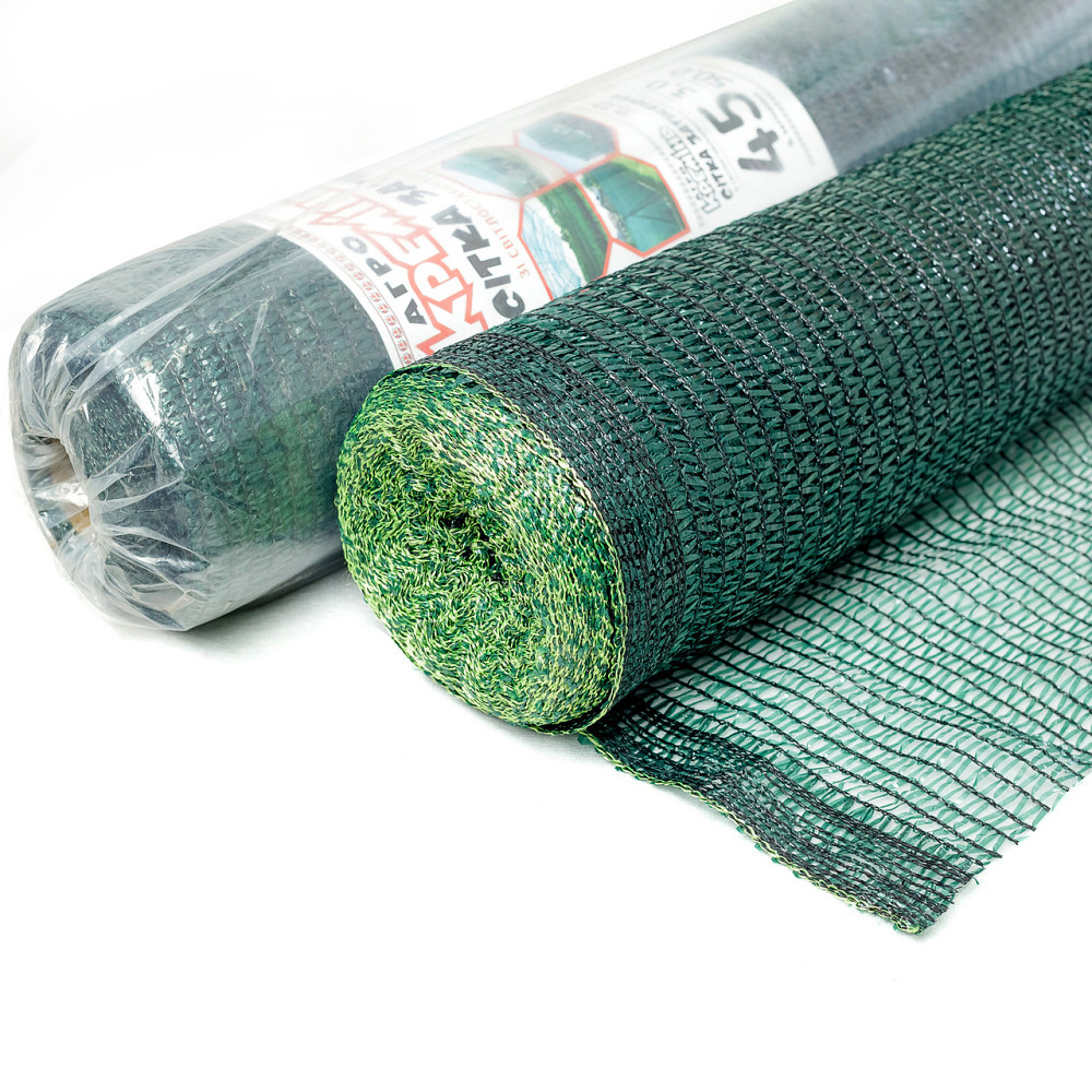 Сітка 45% 4*50 м (Агрокремінь) сітка від сонця та граду Дніпро - фото 1