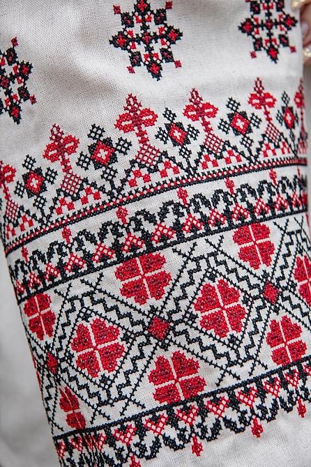 Вишиванка жіноча, натуральна, лляна топ Київ - фото 4