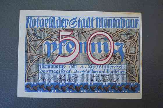 Німеччина. Нотгельд. 50 Pf ( 10 ) Полтава