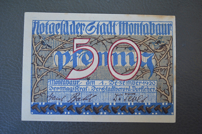 Німеччина. Нотгельд. 50 Pf ( 10 ) Полтава - фото 1