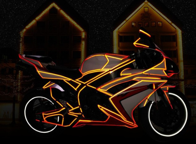 Светоотражающая лента для одежды, велосипеда FGT-006 Feel Fit желтая Бровары - изображение 6