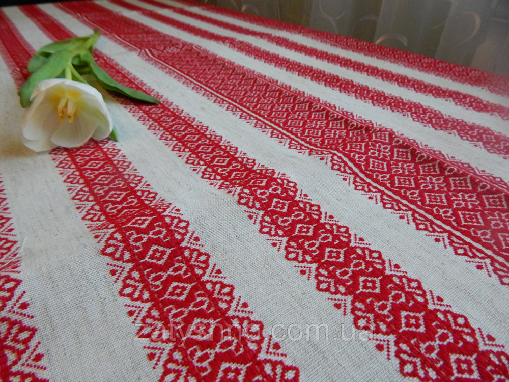 Скатерть с красной с вышивкой Киев - изображение 9