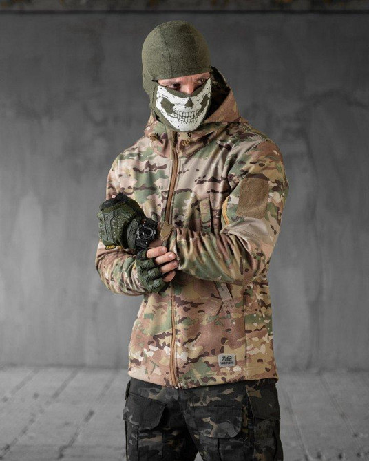 Демисезонная куртка софтшел Status мужская мультикам Одесса - изображение 13