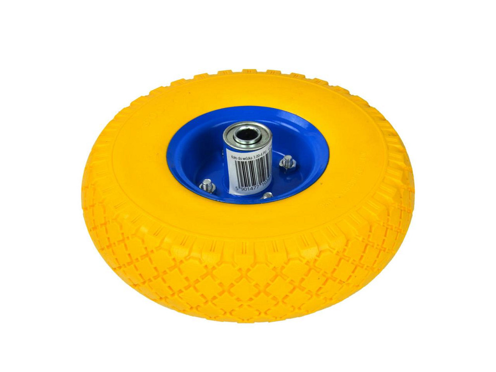 Колесо тачки поліуретанове 3.00-4 (265x75мм/135кг) Киев - изображение 5