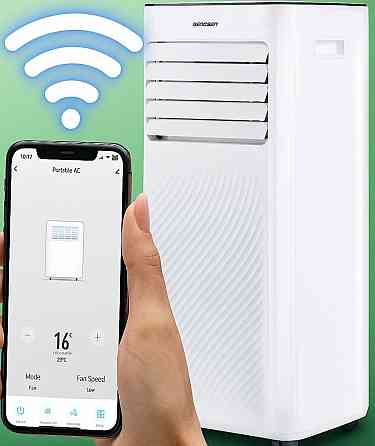 Портативний кондиціонер Berdsen 9000 BTU з Wi-Fi та осушенням. Київ