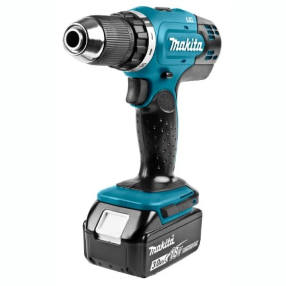 Аккумуляторная дрель-шуруповерт MAKITA LXT DDF453RFE с АКБ 2шт-18V 3.0 Аh, кейс Киев