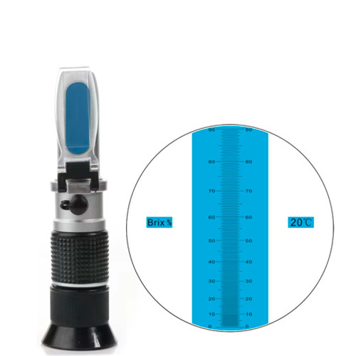 Рефрактометр для сахара меда 0-90% Brix тестер сахаристости ATС RZ117 Винница - изображение 1
