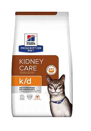 Сухий корм Хіллс Hills PD Feline K/D при захворюванням нирок, нирковій недостатності, 300 г Вінниця