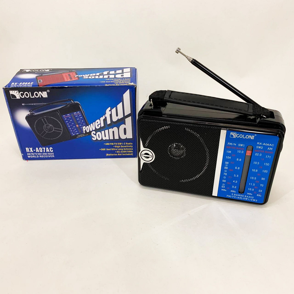 Радиоприемник от 220 GOLON RX-A06AC, Портативный приемник для любителей радио, Радио в стиле ретро NR-11 Львов - изображение 5