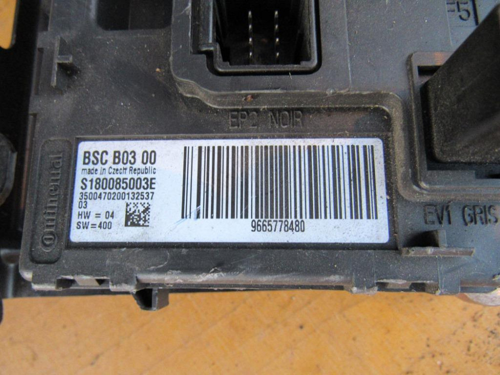 Блок комфорту BSC Citroen Berlingo 2008-2018 (9665778480) Ковель - фото 2