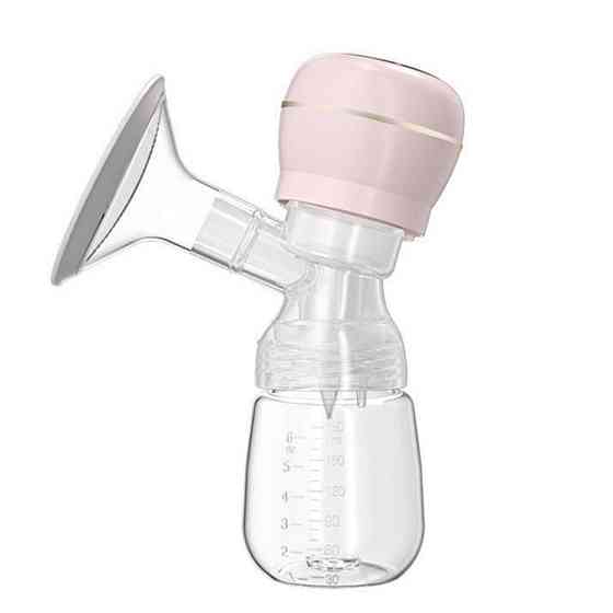 Електричний молоковідсмоктувач із соскою,150 мл,від USB,Zhibao SBR Київ