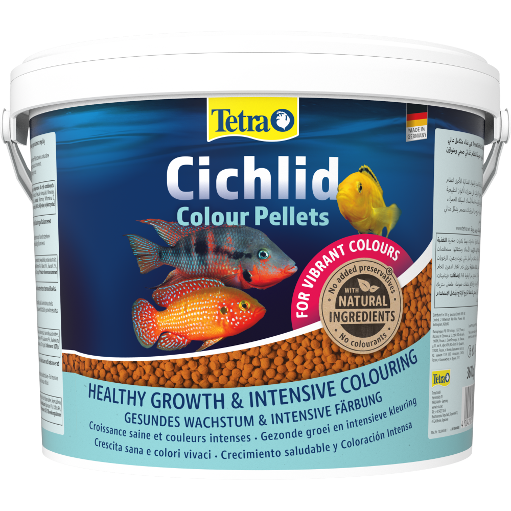 Корм Tetra Cichlid Colour для всіх цихлід для яскравості забарвлення гранули 10 л/3,6 кг Київ - фото 5