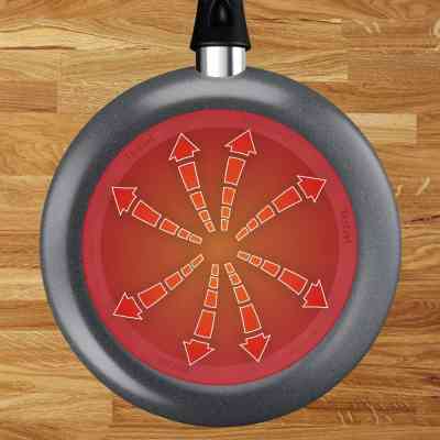 Сковорода Tefal Hard Stone 20 см, алюміній, бакеліт, сірий (D4560253) Вінниця