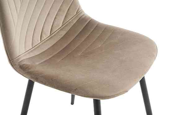Стілець Яріс чорний/велюр бежевий, Bluvel-40 Киев