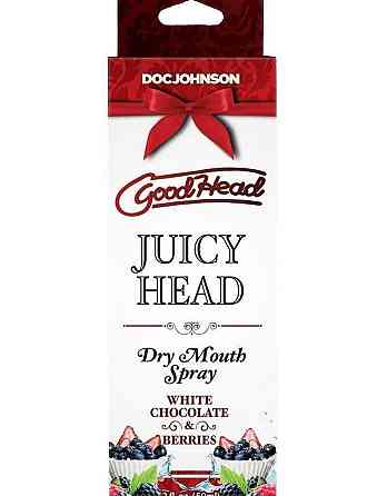 Увлажняющий оральный спрей Doc Johnson GoodHead - Juicy Head - White Chocolate and Berries 59мл Sex Aura Киев