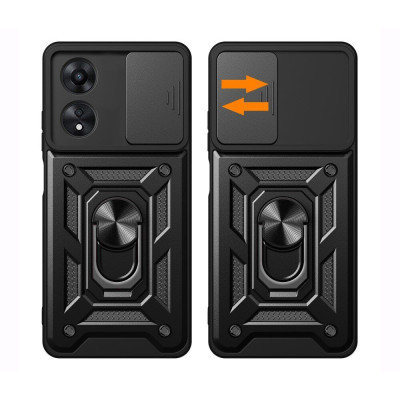 Чохол до мобільного телефона BeCover Military Oppo A58 4G Black (710713) Вінниця - фото 2