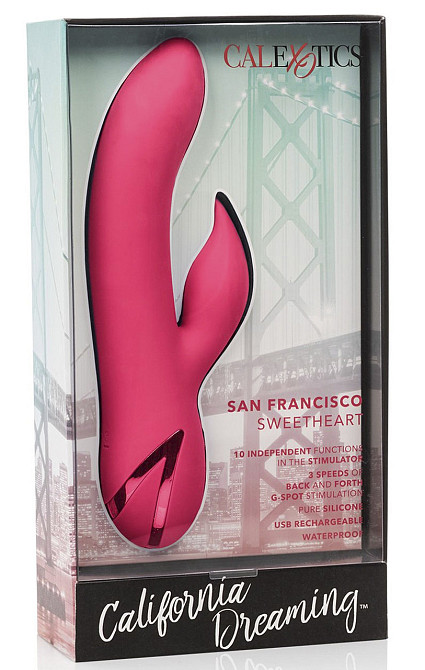 Вібратор-кролик San Francisco Sweetheart Sex Aura Київ - фото 1