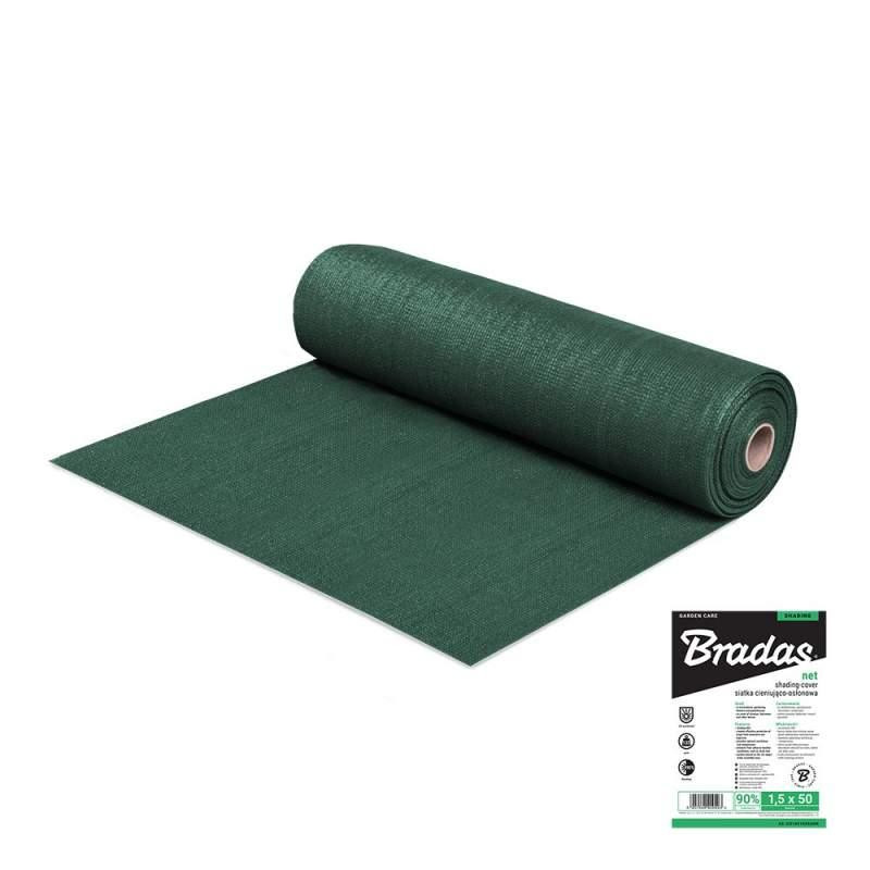 Сітка для затінення, захисна, 90%, 135 г/м², 1,8х25м, AS-CO13518025GR Київ - фото 1
