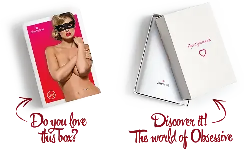 Мереживна маска Obsessive A700 mask, єдиний розмір, чорна Львів