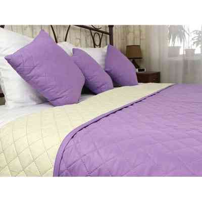 Покривало Руно Двостороннє Севілья бузково-молочне 150х212 см (360.52У_Севілья) Вінниця