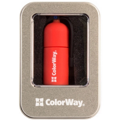 USB флеш накопитель ColorWay Fire 64 GB USB 3.0 Red (CW-USBFE64) Винница - изображение 9