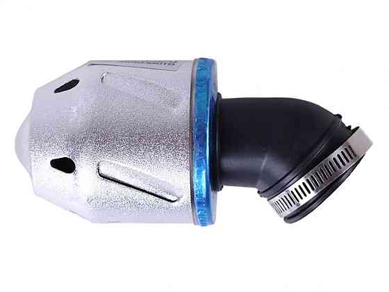 Фильтр воздушный (нулевик) Ø35mm, 45*, пуля (серебро) Мукачево