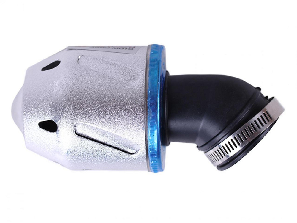 Фільтр повітряний (нульовик) Ø35mm, 45*, куля (срібло) Мукачево - фото 1